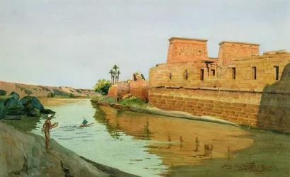 Philae sur le Nil, 1894